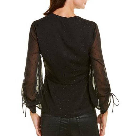 NWT Lynette Top Women's Black Size XS - Picture 2 of 3